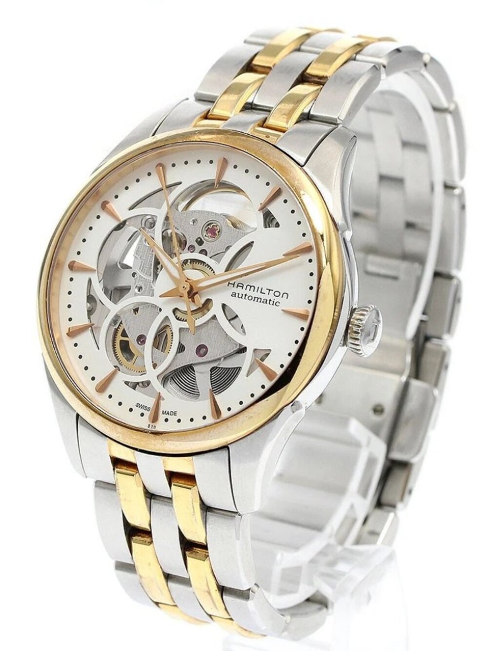 HAMILTON Jazz master H324250 Silver Dial Automatic Boy's Watch_950761